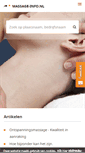 Mobile Screenshot of massage-info.nl