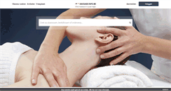 Desktop Screenshot of massage-info.be